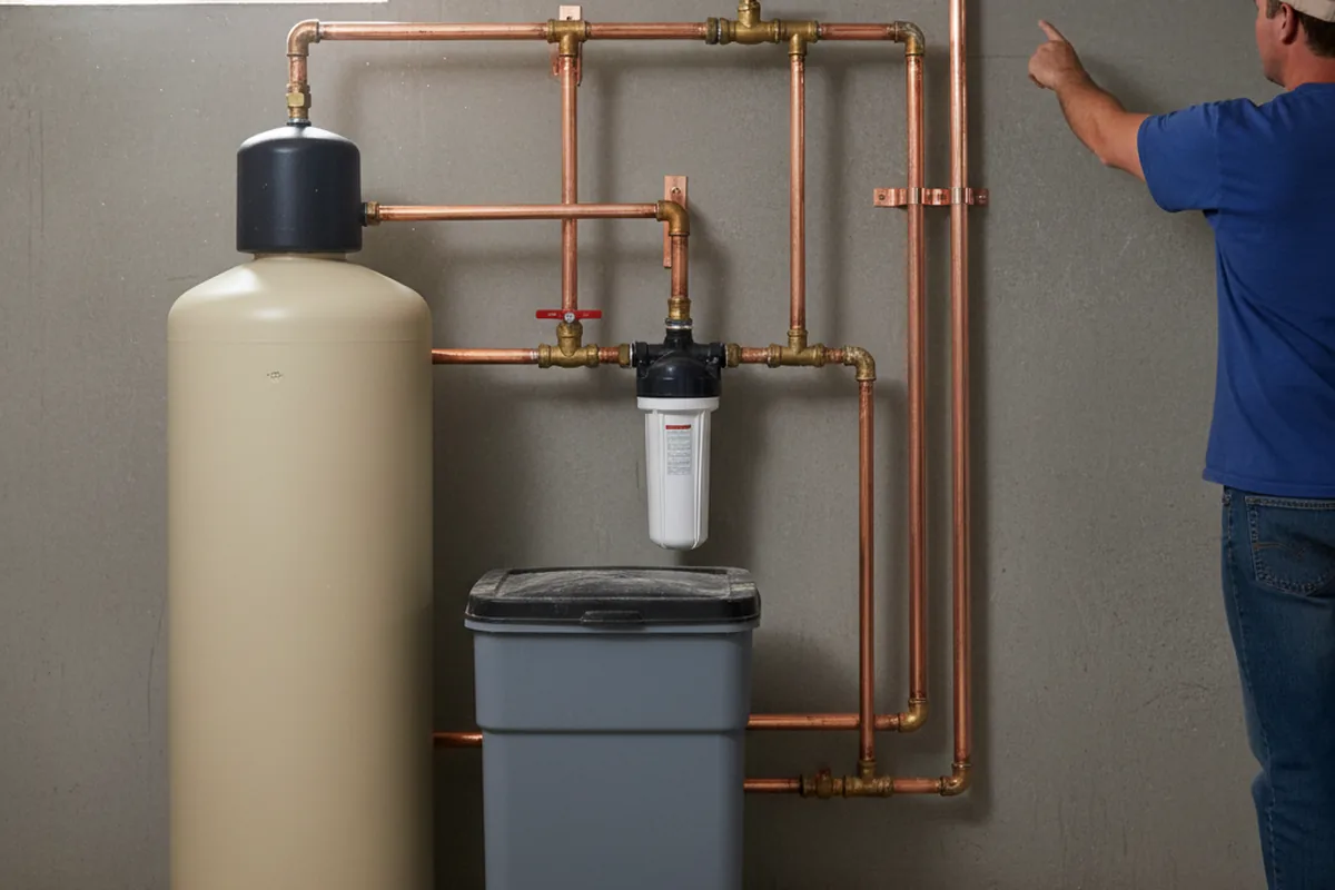 Whole-house water treatment system installed in Social Circle